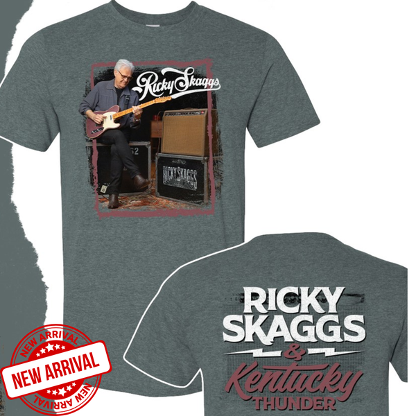 Grey Heather Ricky Skaggs & Kentucky Thunder T-shirt