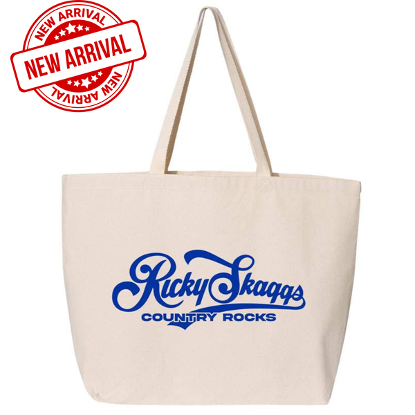 Ricky Skaggs Vintage Logo Tote Bag