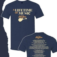 Navy Ricky Skaggs Lifetime of Music T-shirt